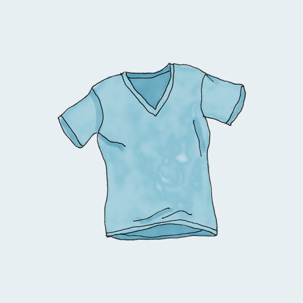 V-Neck T-Shirt - Afbeelding 3